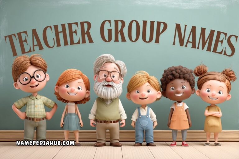 teacher group names