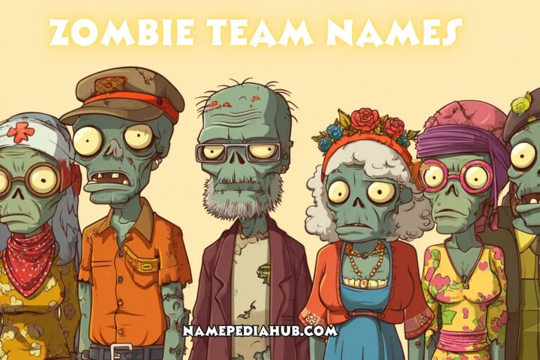 zombie team names