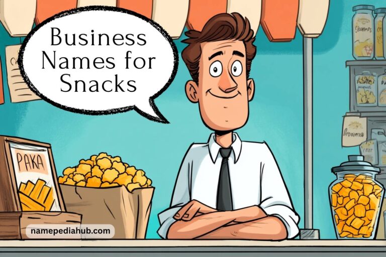 business names for snacks