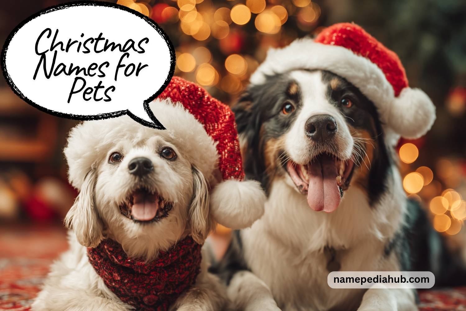 christmas names for pets