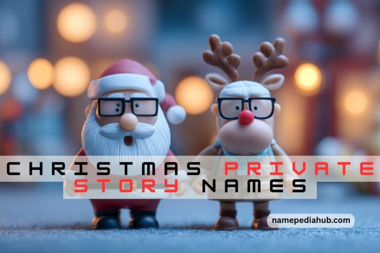 christmas private story names