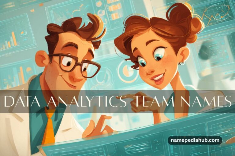 data analytics team names