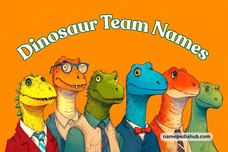 dinosaur team names