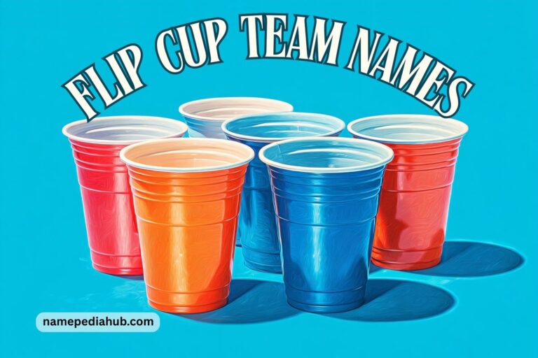 flip cup team names