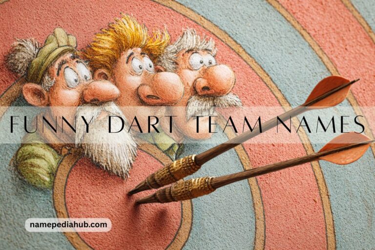 funny dart team names