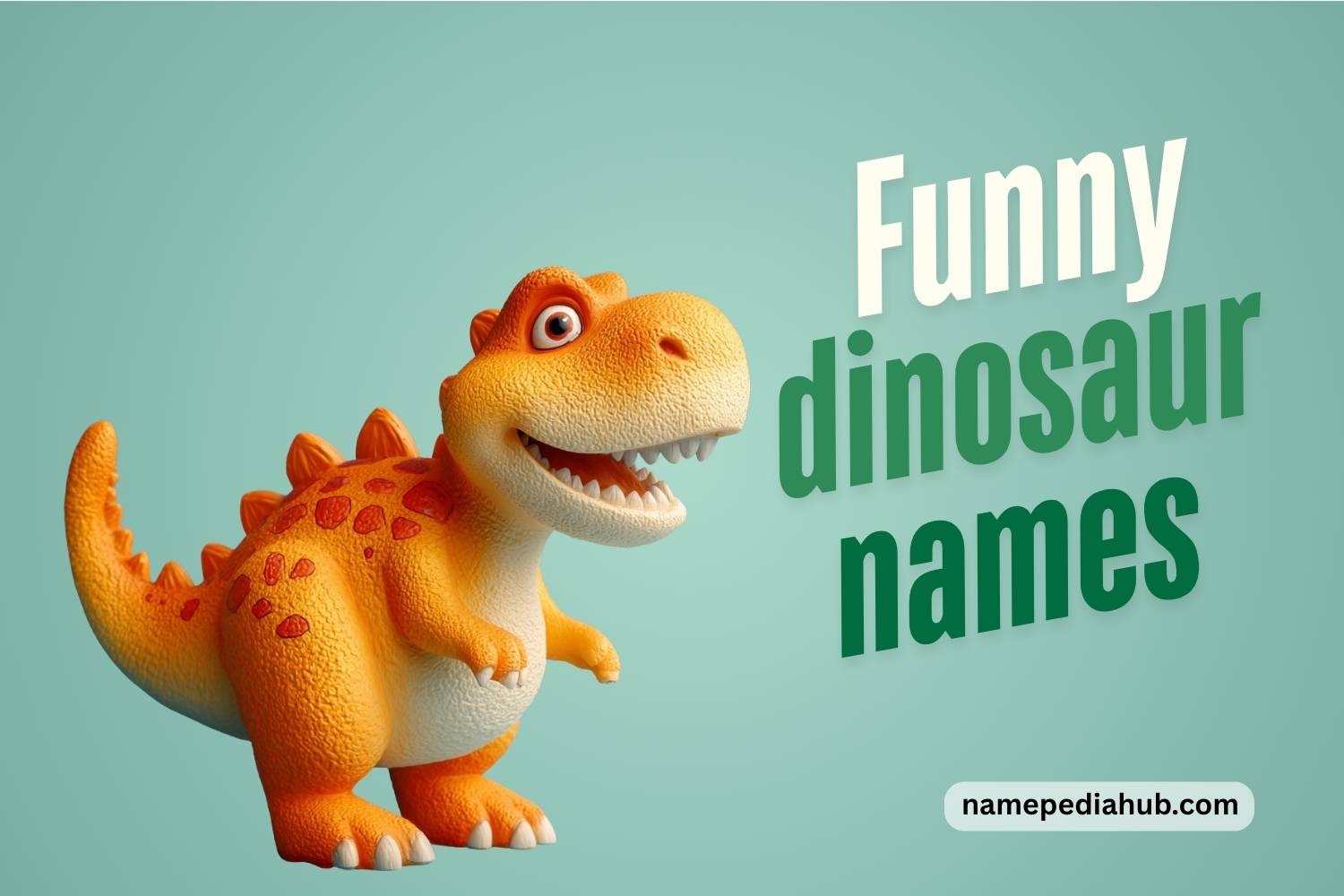 funny dinosaur names