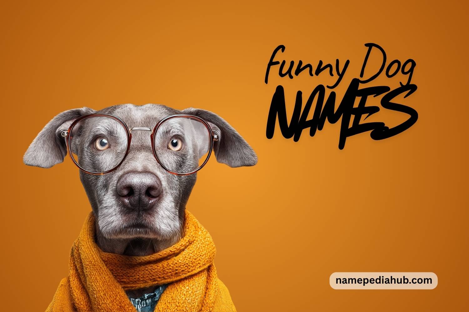 funny dog names