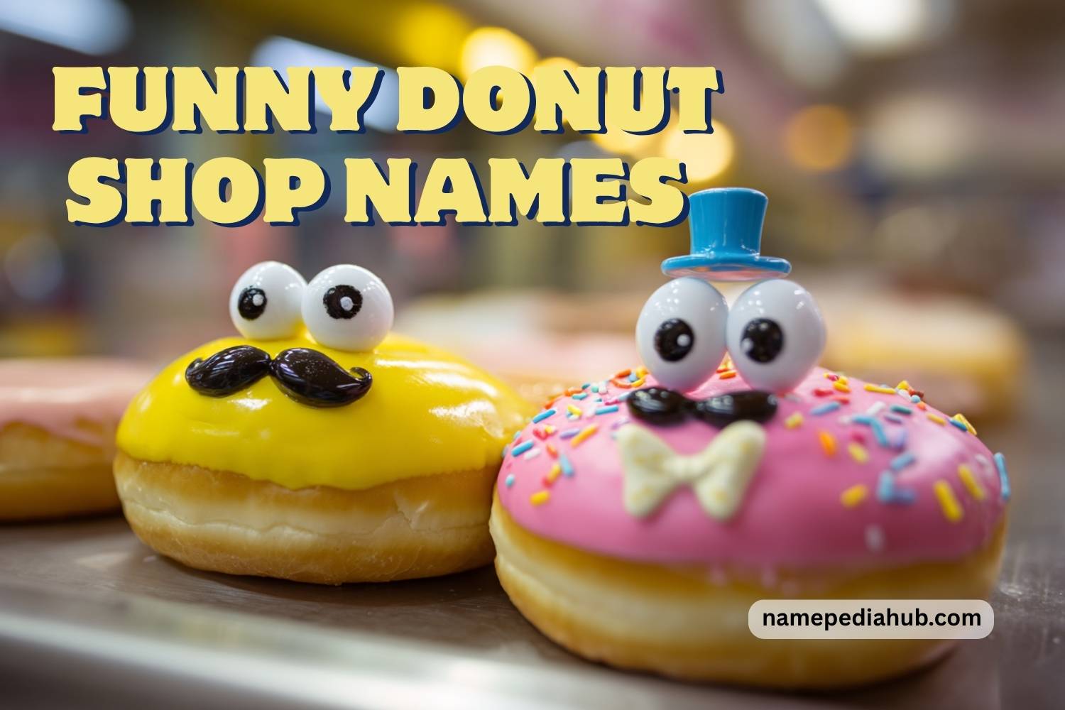 funny donut shop names