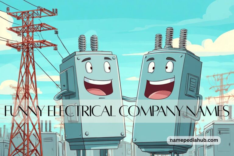 funny electrical company names