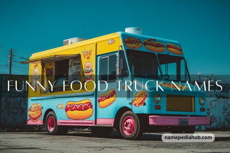 funny food truck names