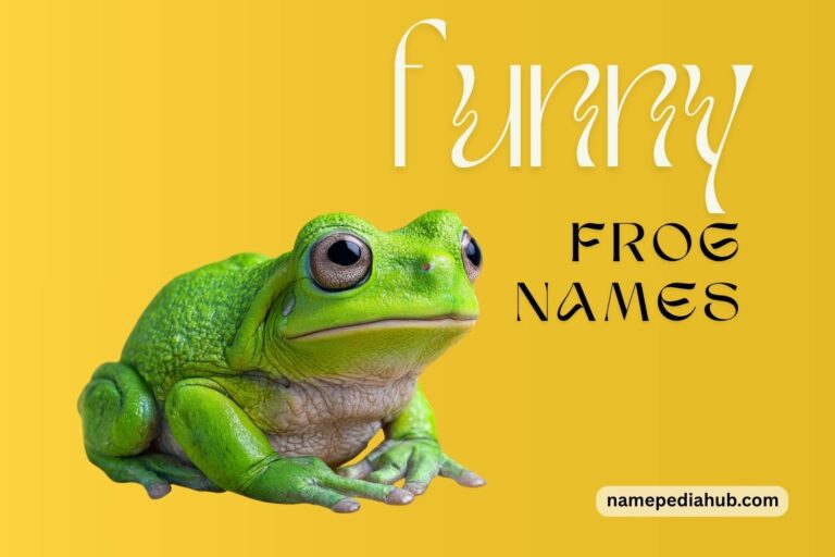 funny frog names
