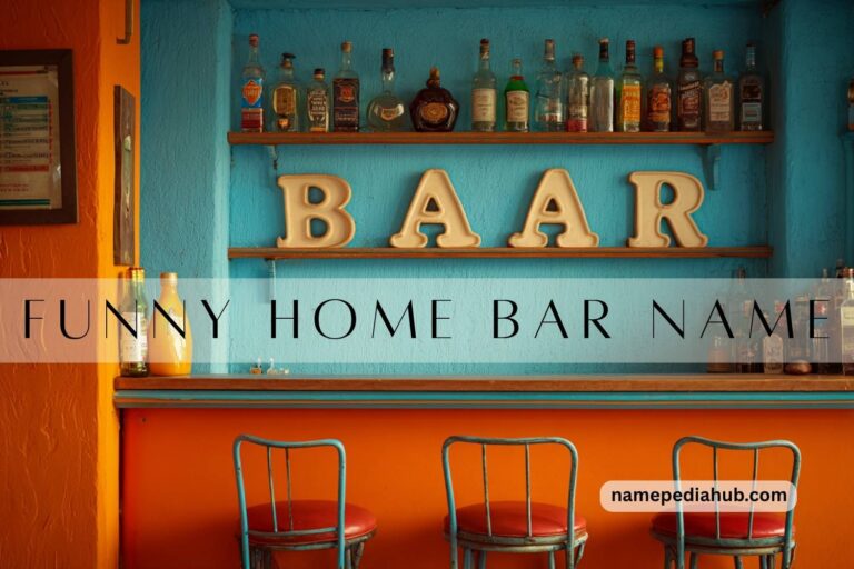 funny home bar name