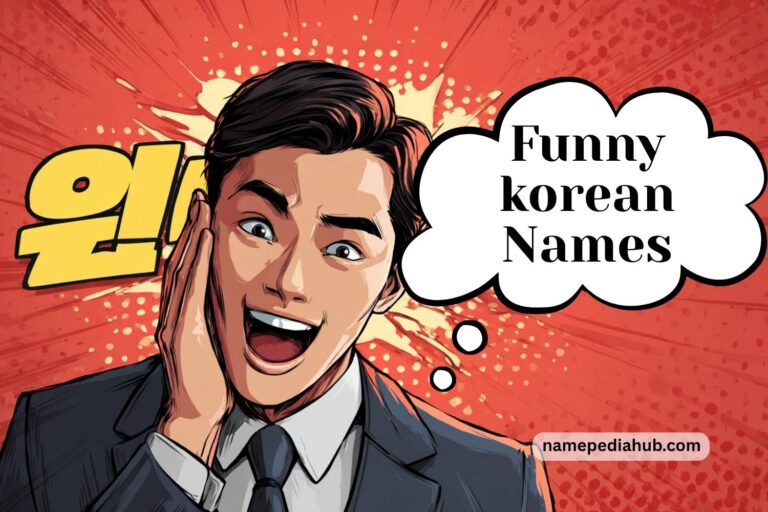 funny korean names