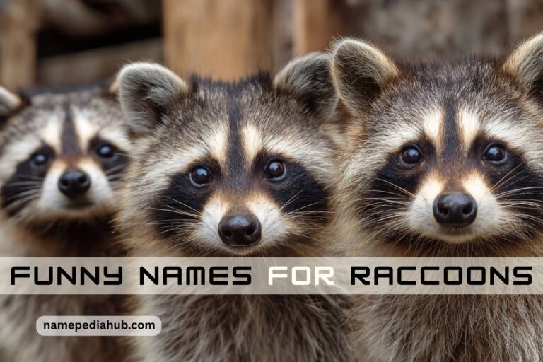 funny names for raccoons
