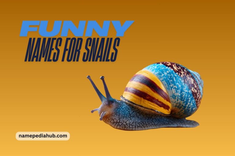 funny names for snails