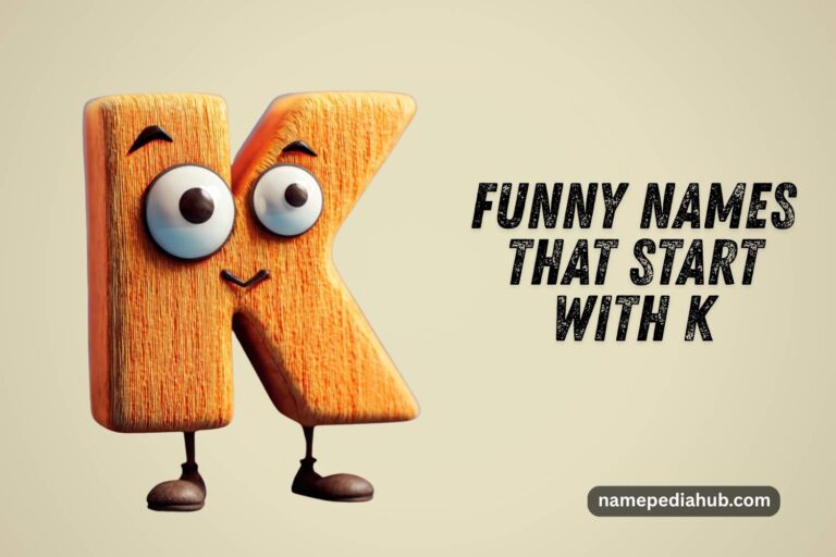 funny names that start with k