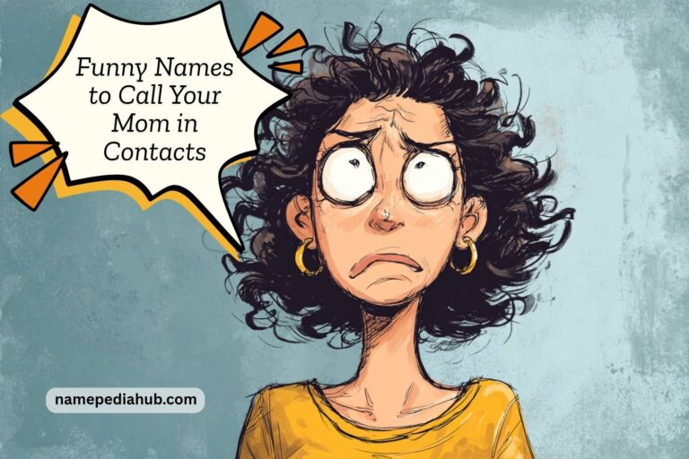 funny names to call your mom in contacts