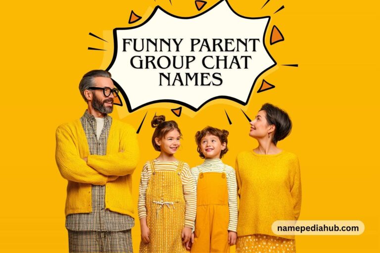 funny parent group chat names