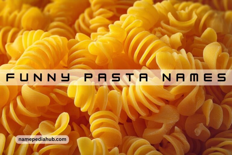 funny pasta names