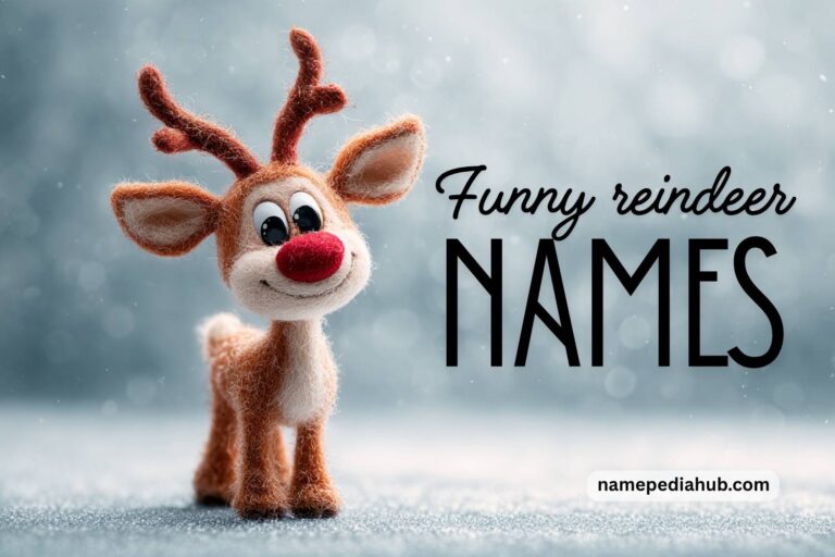 funny reindeer names