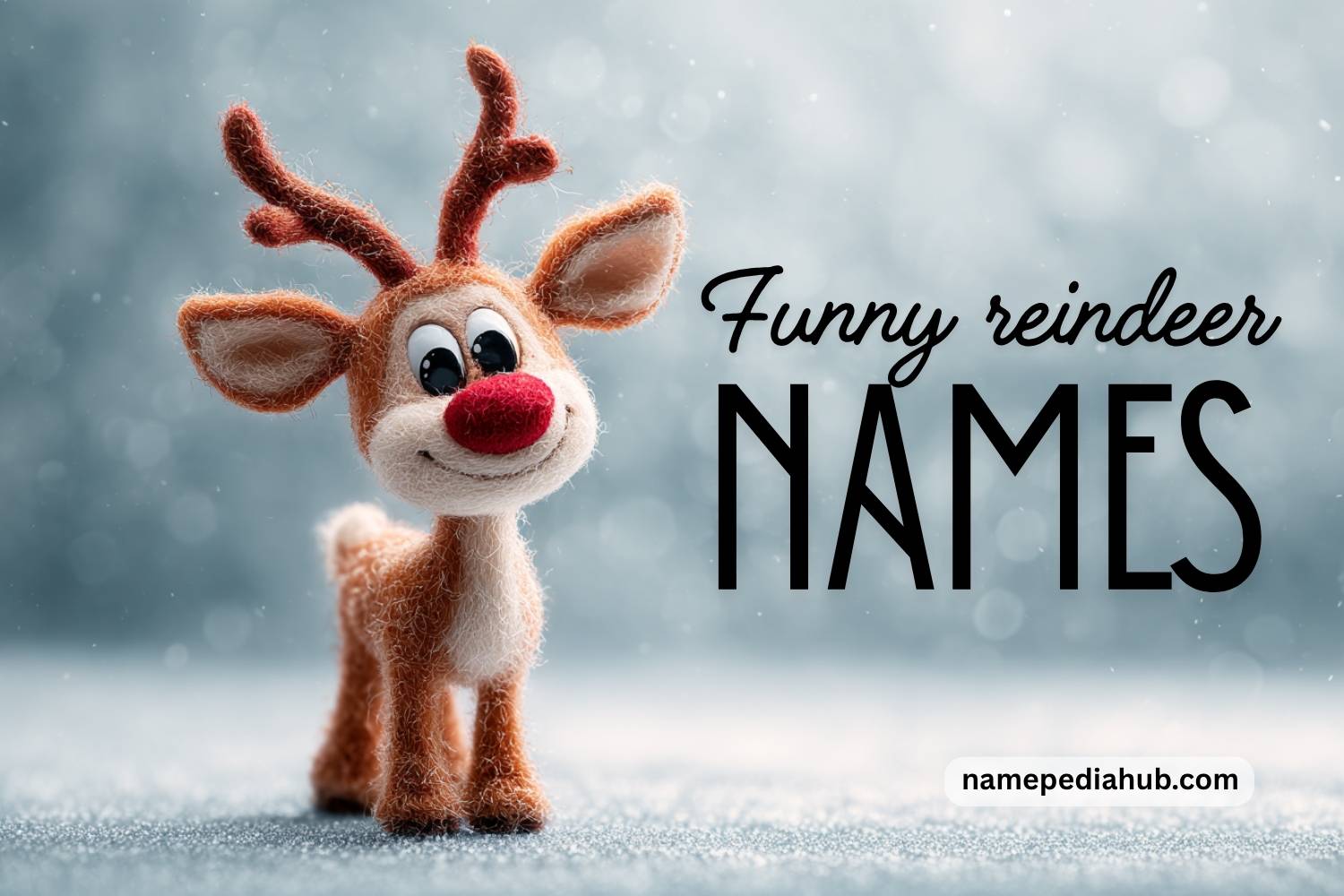 funny reindeer names