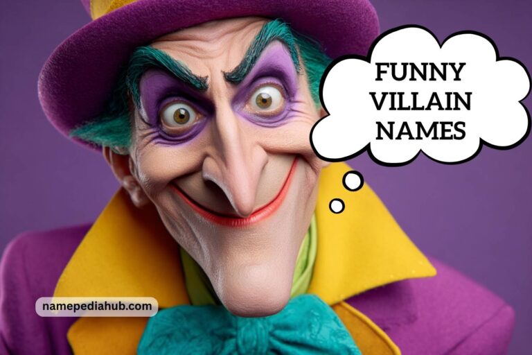 funny villain names