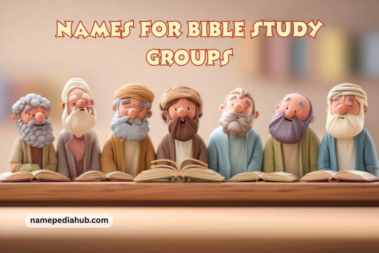 names for bible study groups