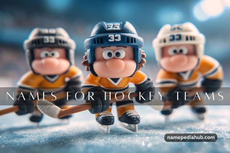 names for hockey teams