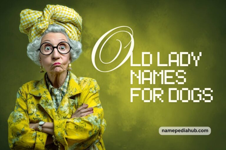 old lady names for dogs