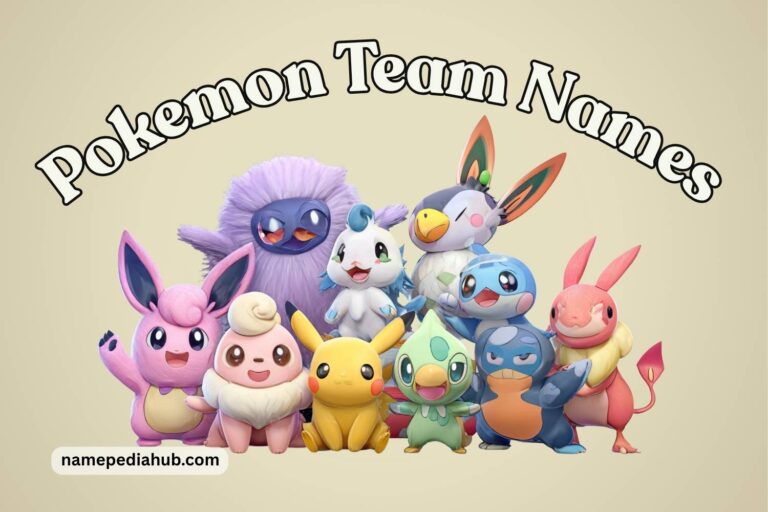 pokemon team names