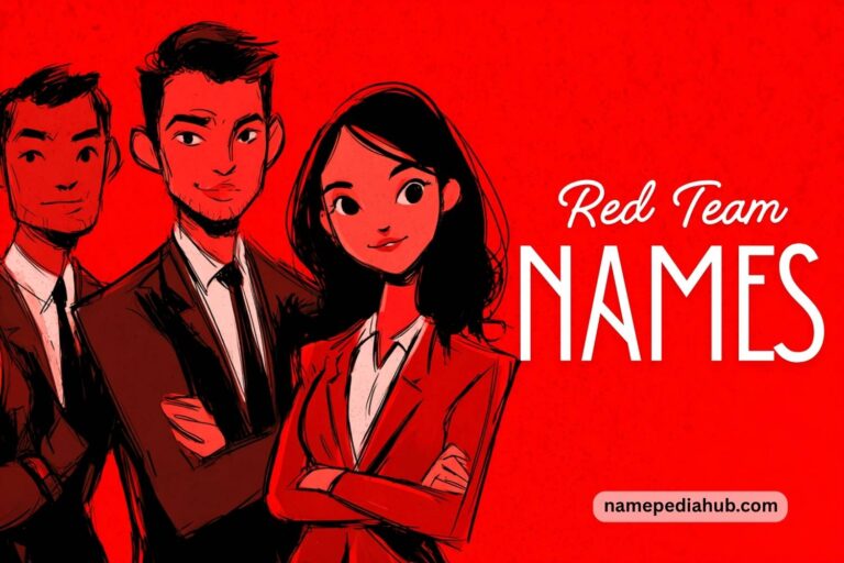 red team names