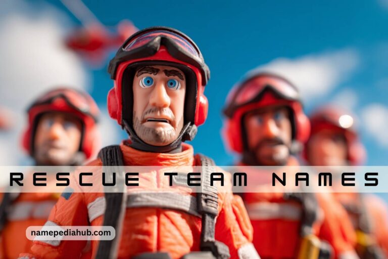 rescue team names
