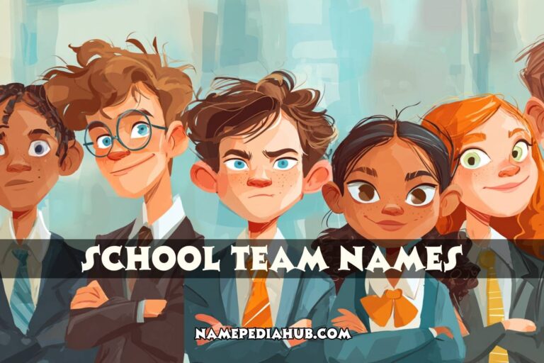 school team names