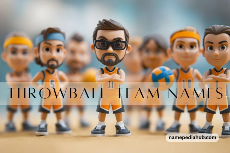 throwball team names