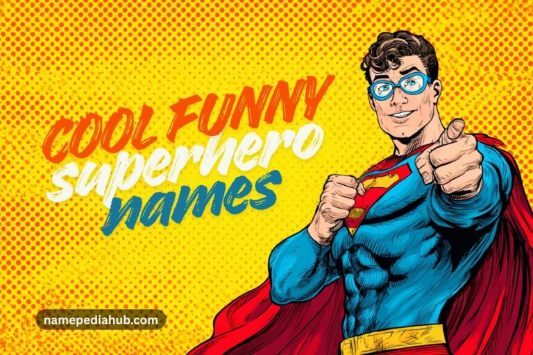 cool funny superhero names