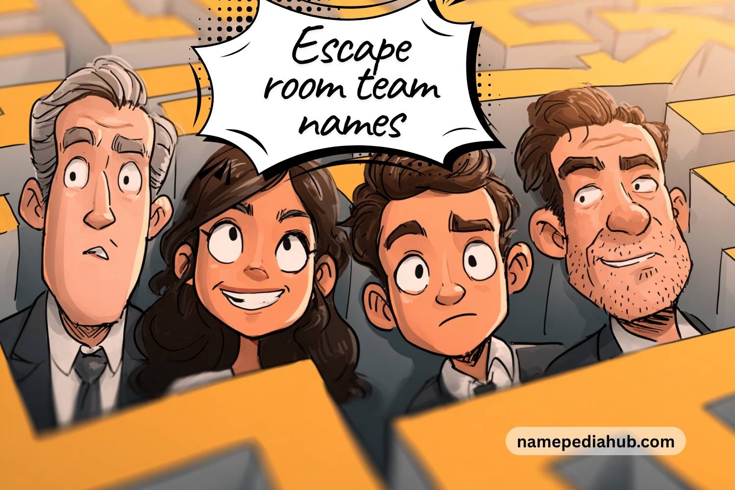 escape room team names