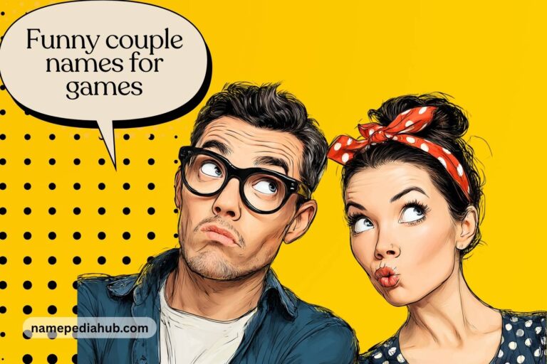 funny couple names for games