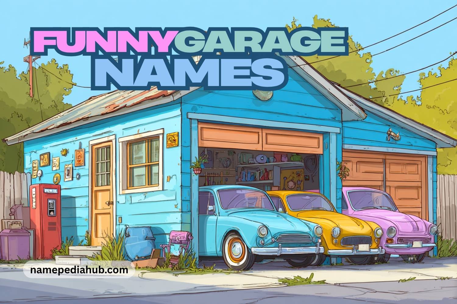funny garage names