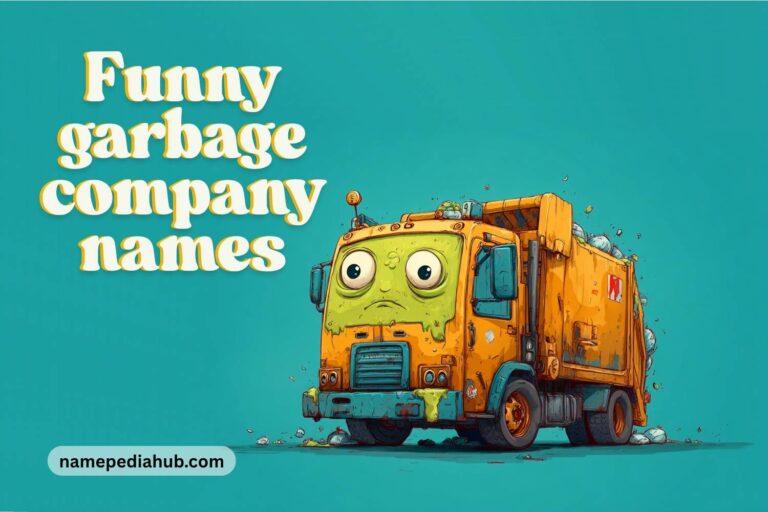 funny garbage company names