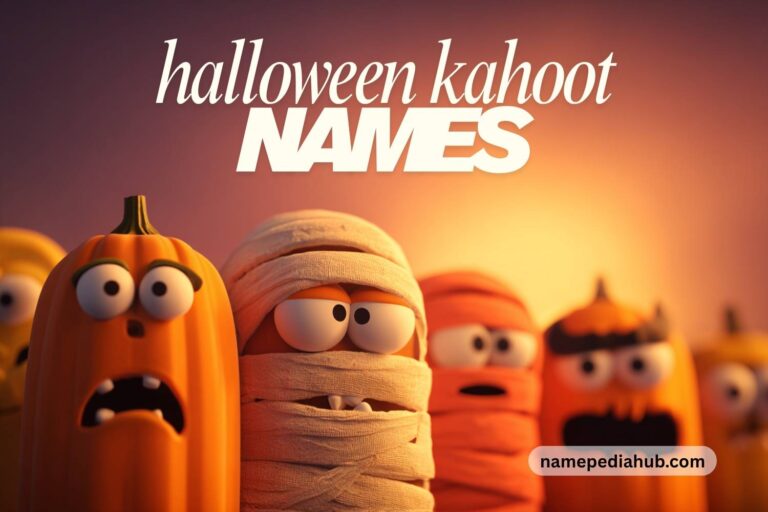 halloween kahoot names