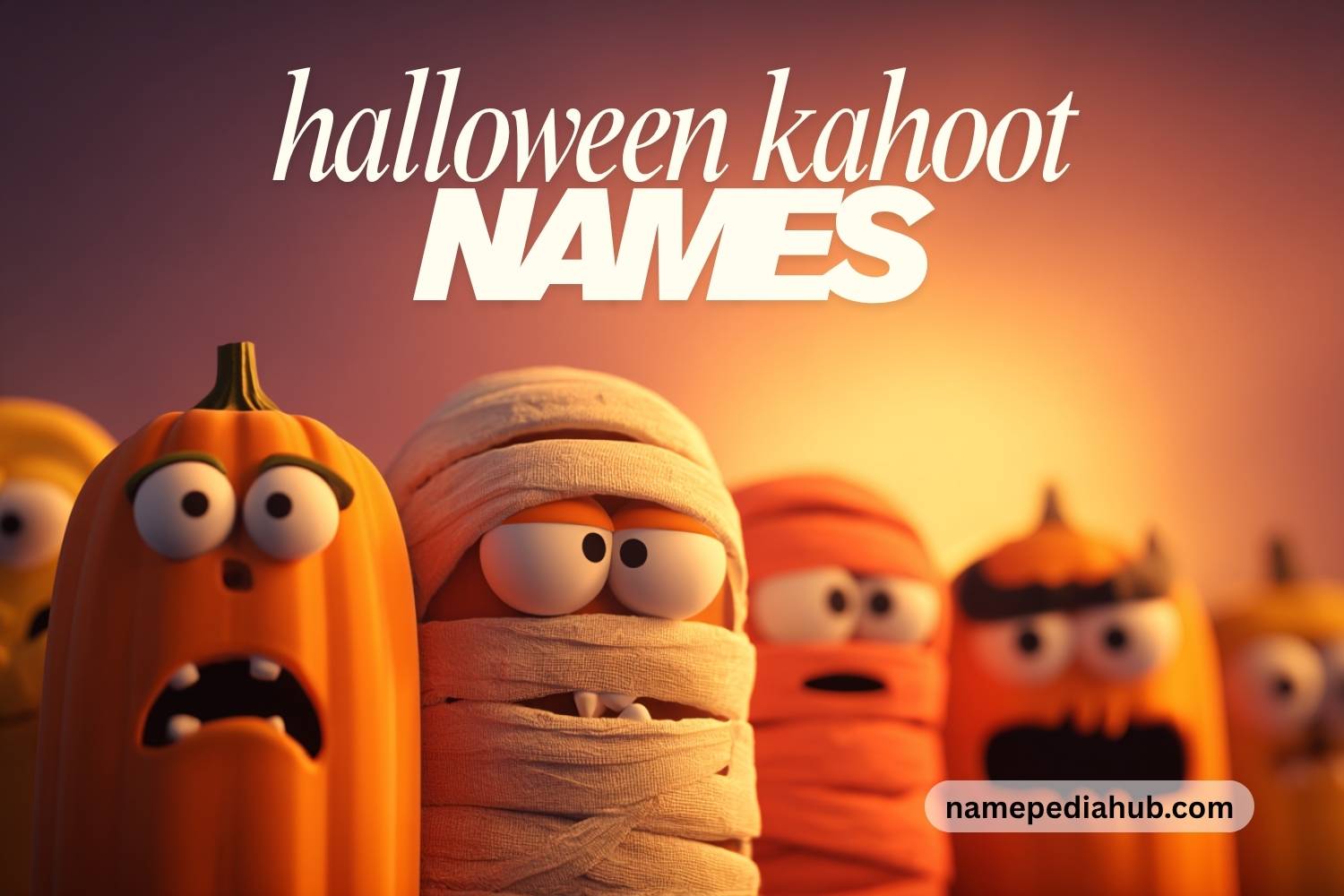halloween kahoot names