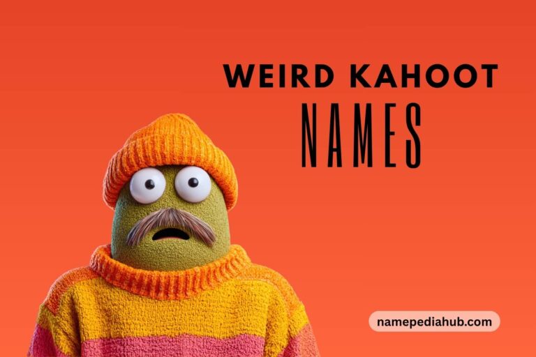 weird kahoot names